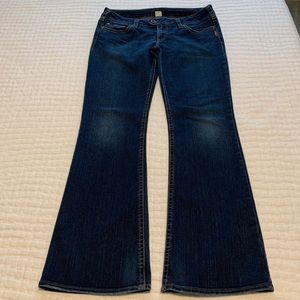 SILVER Tuesday Bootcut Jeans - Size 12 - Low Rise